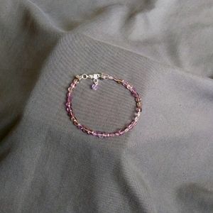 Handmade Ametrine Crystal bracelet